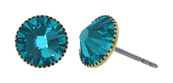 Blau - Black Jack Ohrstecker